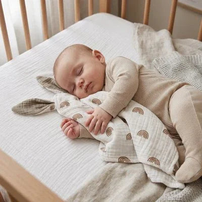 Doudou lapin bébé pour calmer 