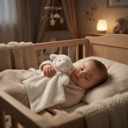 Doudou mouton blanc Shy