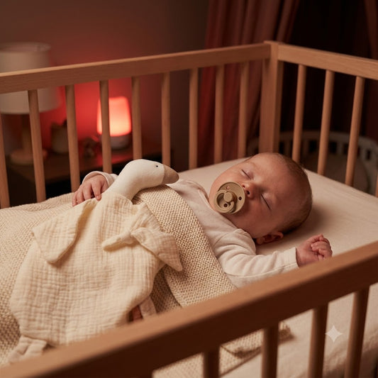 doudou oie blanche odeur maman bebe dort
