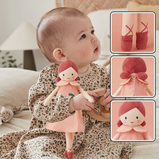 Doudou poupee chiffon