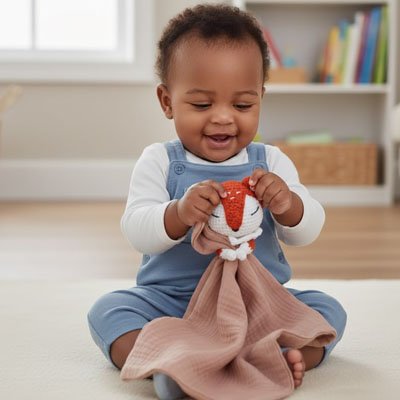 Doudou renard tout doux