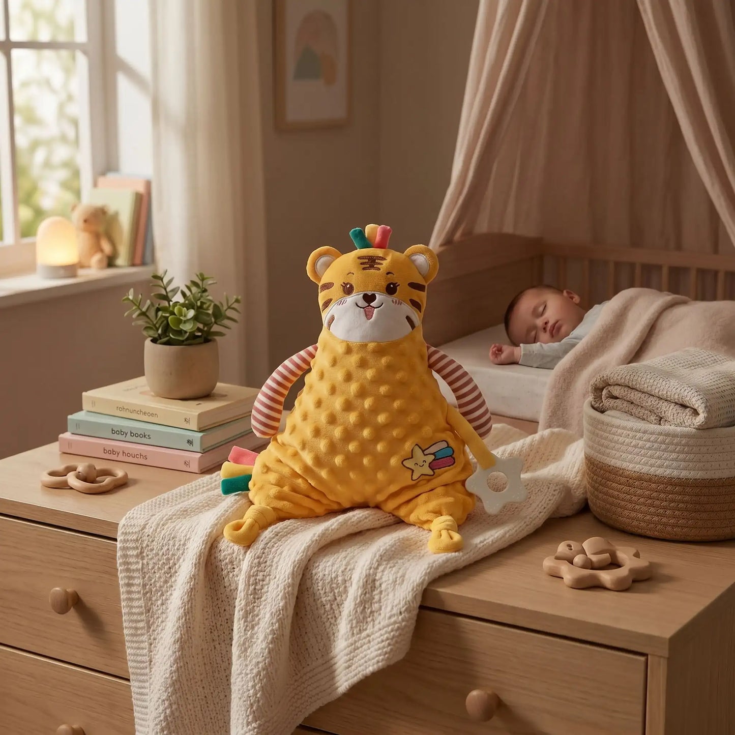 Doudou tigre | Sensoriel & Apaisant