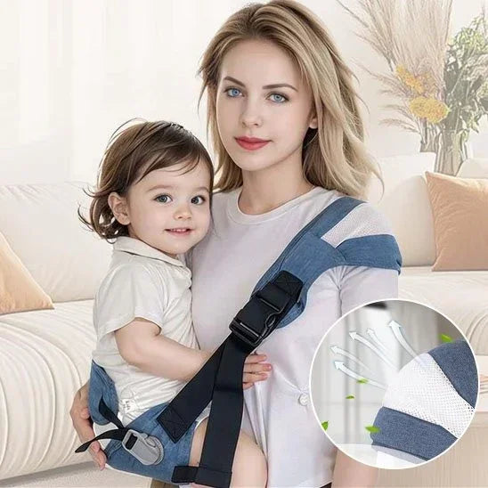 Echarpe de portage  bleu