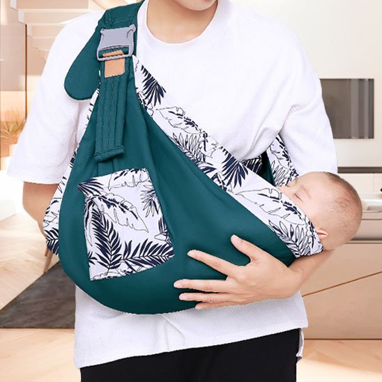 Echarpe de portage vert