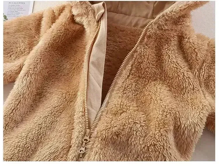 Fermeture zippée sur combinaison pilote bébé en tissu doux, confort et chaleur, cadeau naissance - Nanoukid