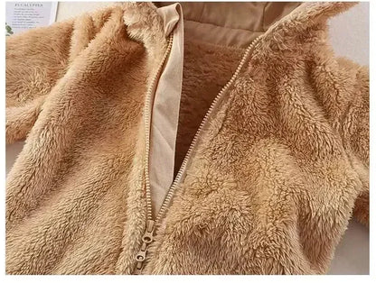 Fermeture zippée sur combinaison pilote bébé en tissu doux, confort et chaleur, cadeau naissance - Nanoukid
