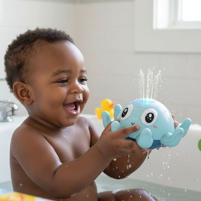 Jouet baignoire bebe drole