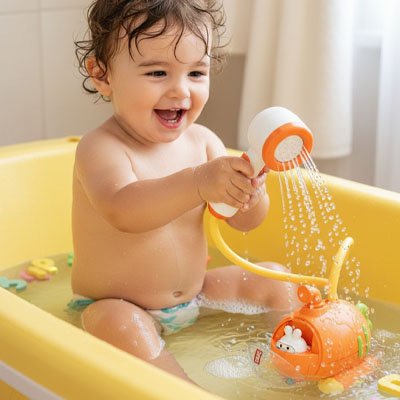 Jouet baignoire bebe pedagogique