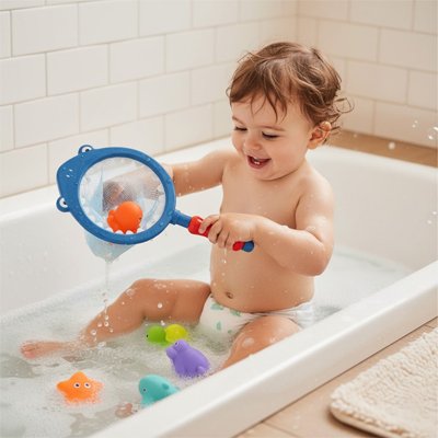 Jouet baignoire bebe rigolo