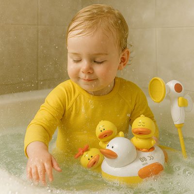 Jouet de bain pour bebe amusant