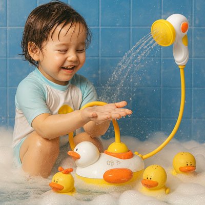 Jouet de bain pour bebe canard 