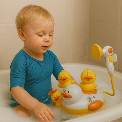 Jouet de bain pour bebe  pedagogique