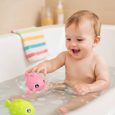 Jouet de bain pour bebe poisson