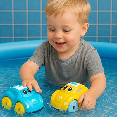 Jouet de bain pour bebe rigolo