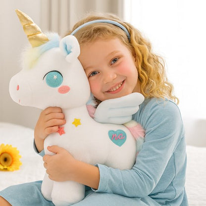 Licorne peluche caline
