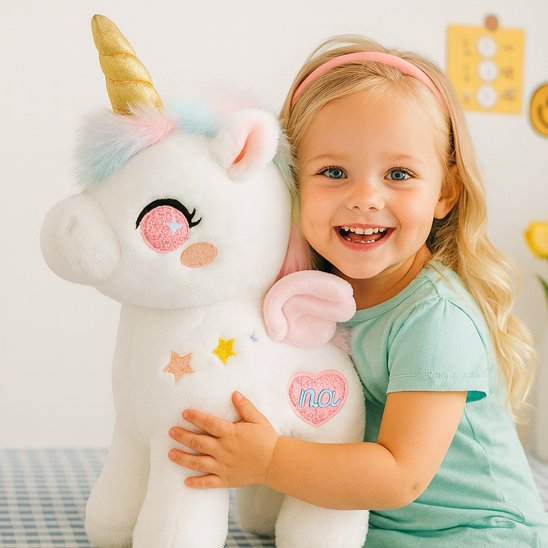 Licorne peluche doudou