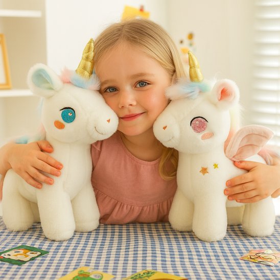 Licorne peluche sparkle