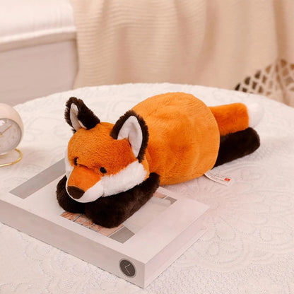 OREILLER PELUCHE RENARD - nanoukid