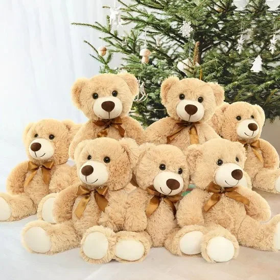 Ours en peluche  une famille de ours en peluche beige