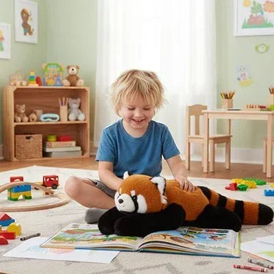 Peluche anti stress pour petit garcon dans sa chambre