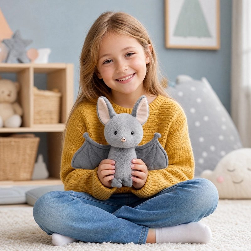 Peluche bébé pour petite fille