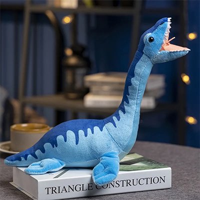 Peluche dinosaure lochn ness