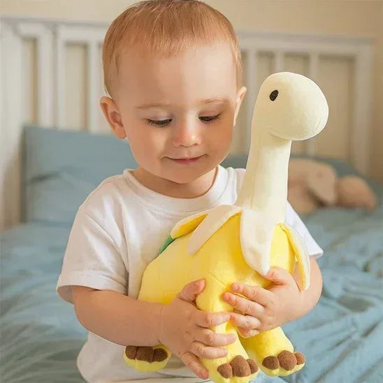 Peluche dinosaure pour bébé reconfortante