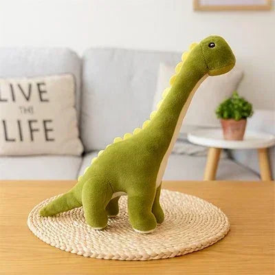 Peluche dinosaure vert 30 cm