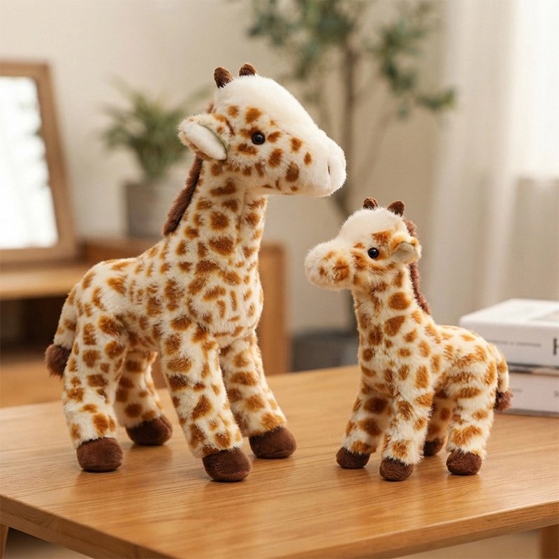 Peluche girafe de 25 cm et 35 cm