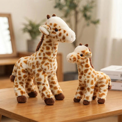 Peluche girafe de 25 cm et 35 cm