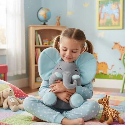 Peluche interactive peluche enfant éléphant