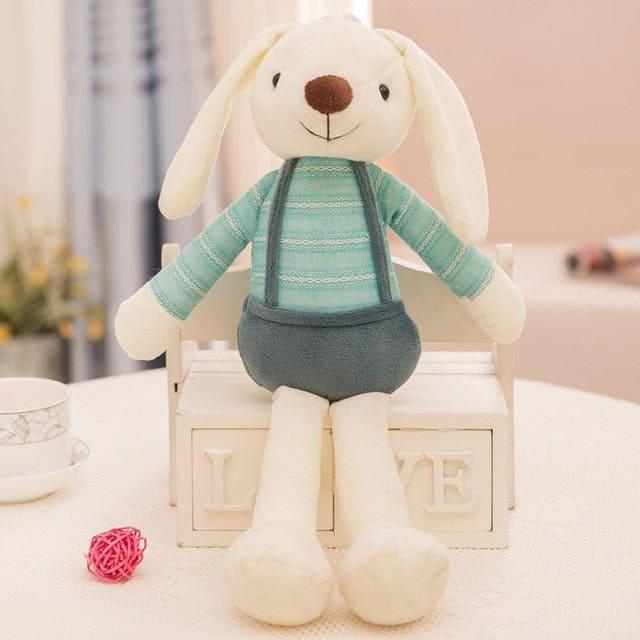 peluche-lapin-grand-vert