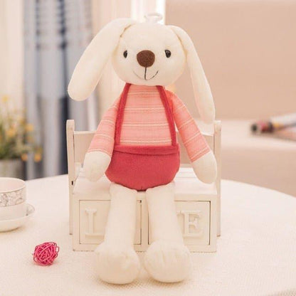 peluche-lapin-rouge-calin-doux