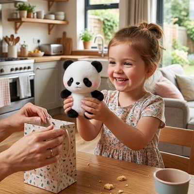Peluche Panda à offrir à un copin de classe pour un anniversaire