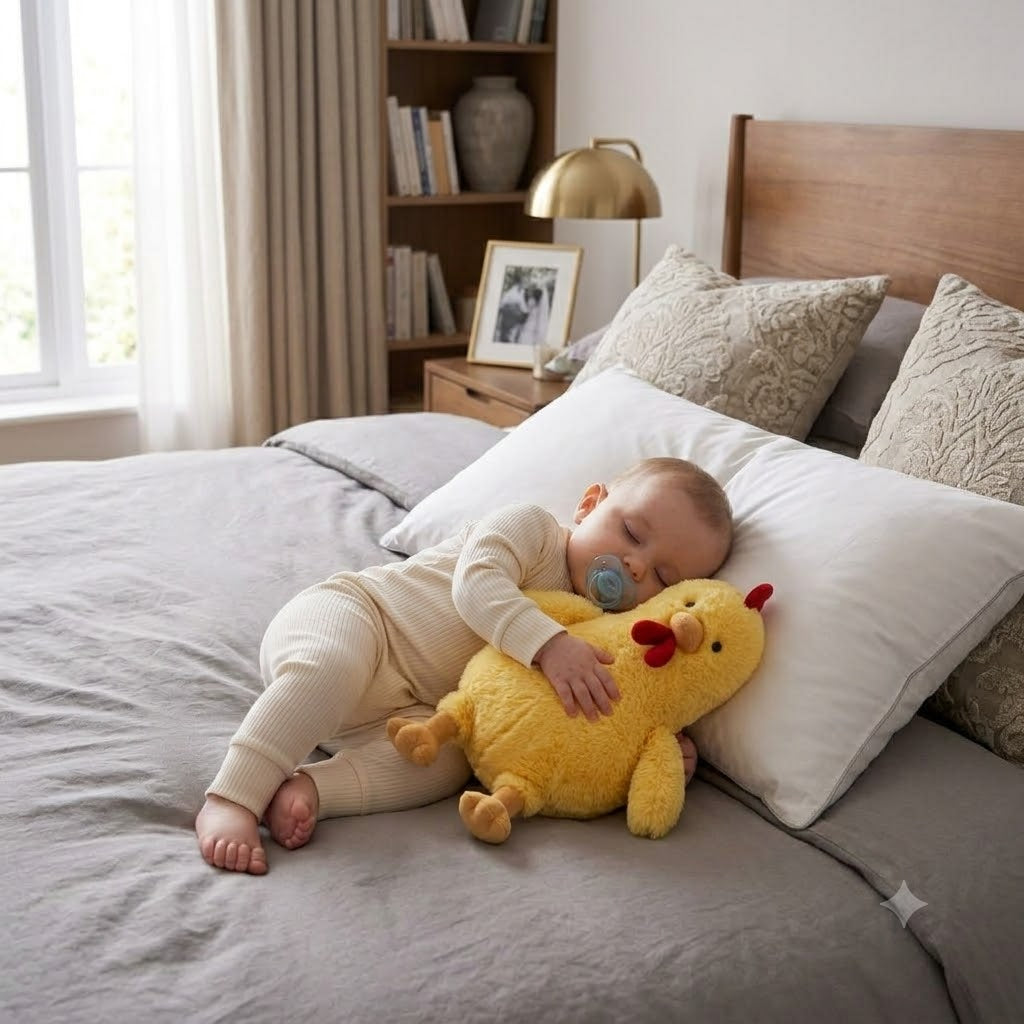 peluche-poule-jaune-ami-bebe-dodo