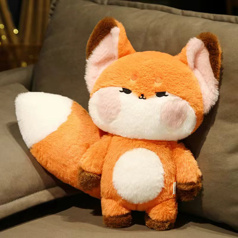 peluche-renard-orange-queue-longue