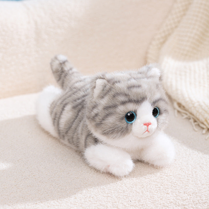 peluche chat gris de Nanoukid