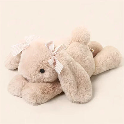 peluche lapin beige tout doux