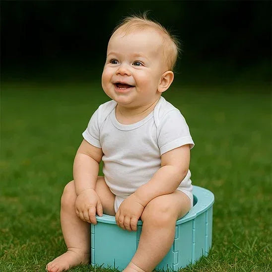 Pot toilette bébé pliable