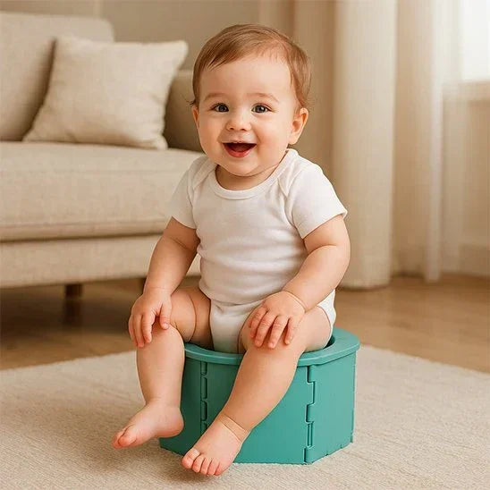 Pot toilette bébé pour le voyage 
