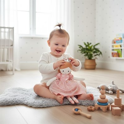 Poupée de chiffon danseuse