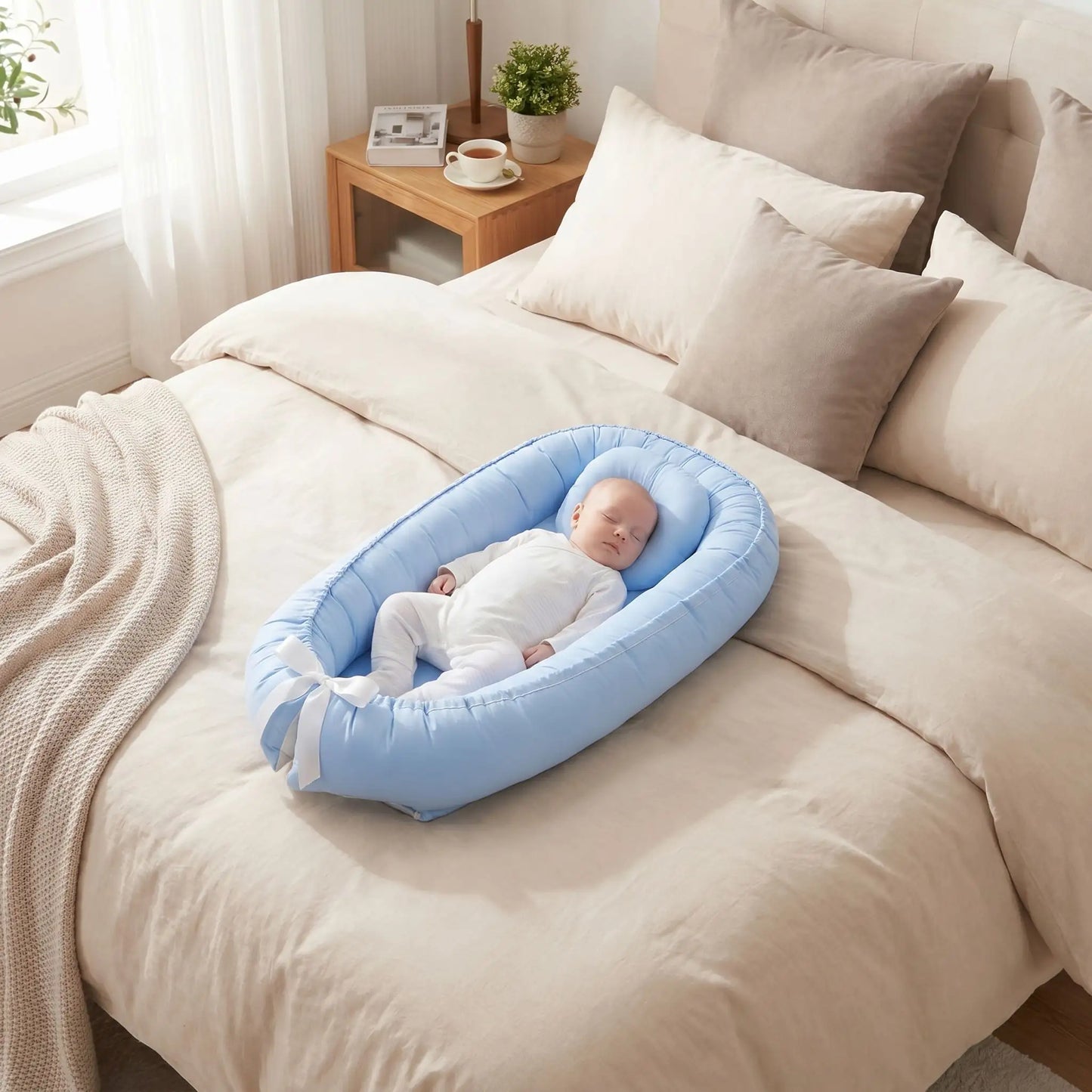 reducteur-lit-bebe-bleu-confortable
