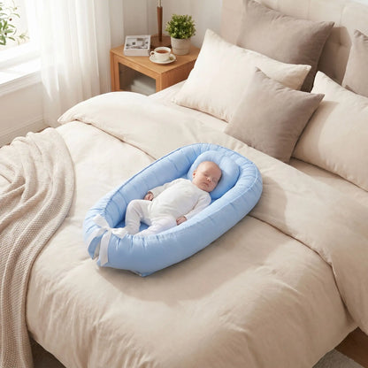 reducteur-lit-bebe-bleu-confortable