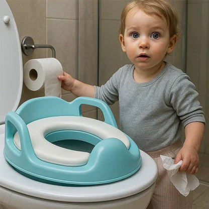 Rehausseur de toilette comme un fauteuil