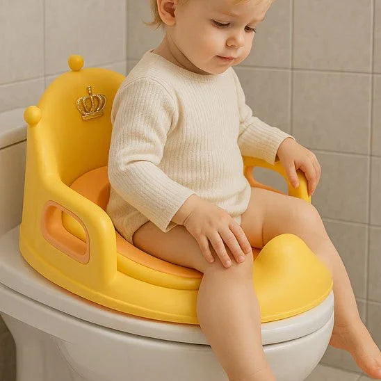 Rehausseur toilette jaune 