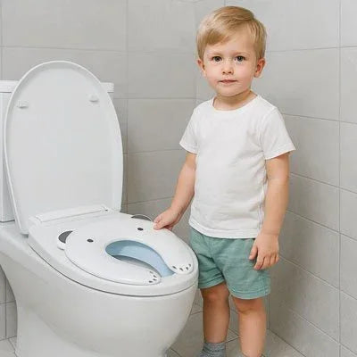 Rehausseur toilette ours blanc