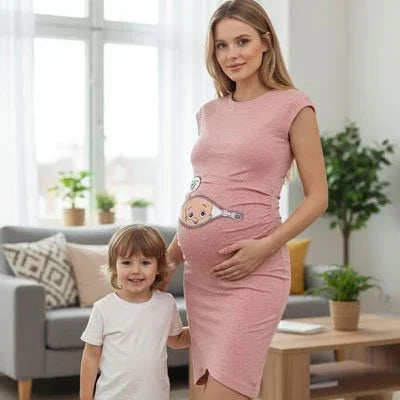 Robe grossesse drole