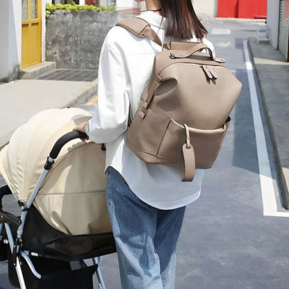 Sac à langer beige