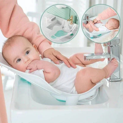 Siege de bain bebe cale bien dans la baignoire