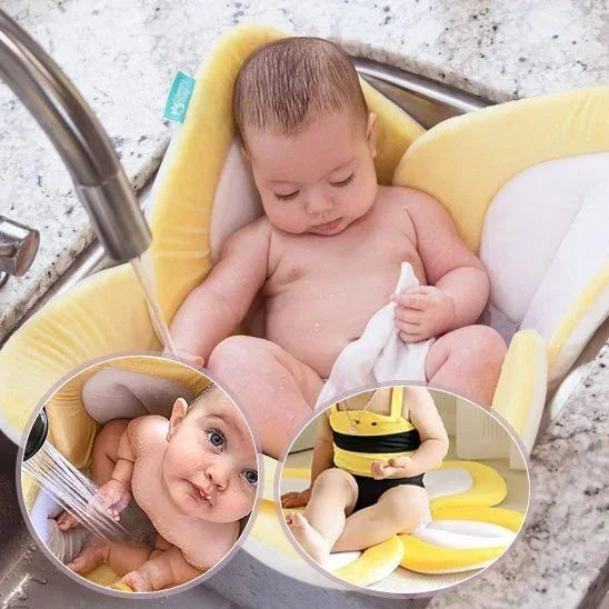 Siege de bain bebe  jaune